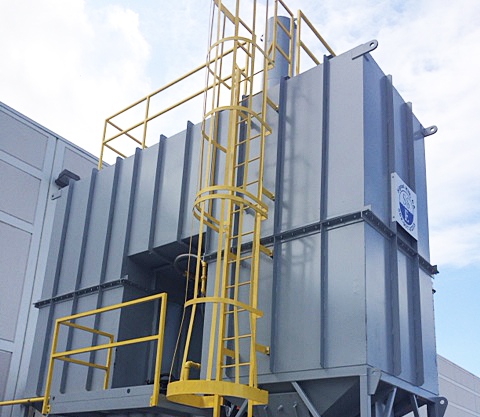 RTO serving an expanded polystyrene facility