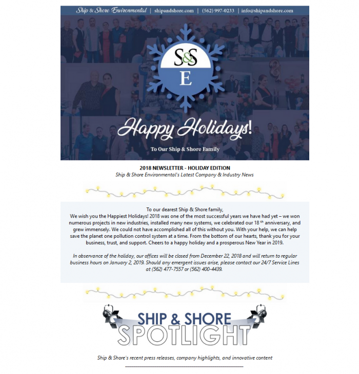Ship & Shore 2018 Holiday Edition