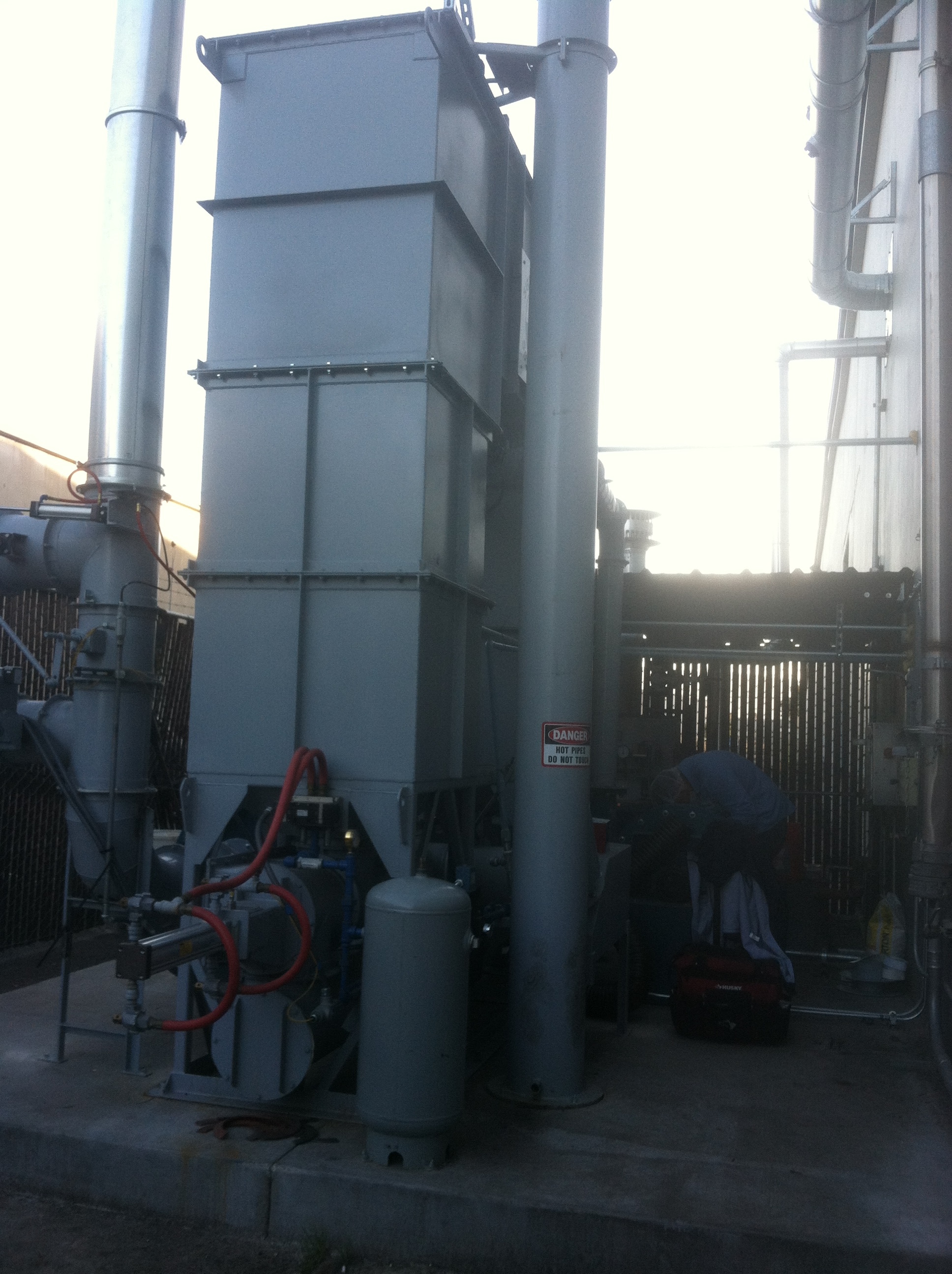 1,200 SCFM Regenerative Thermal Oxidizer