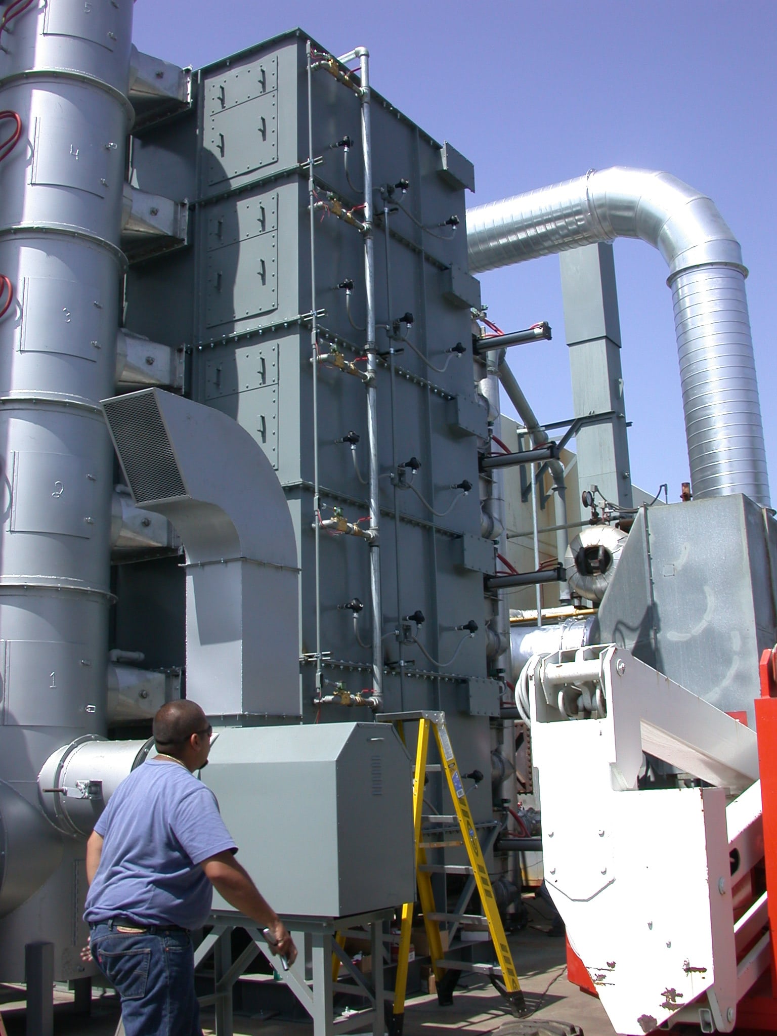 5 Tower Carbon Bed for Thermal Oxidizers