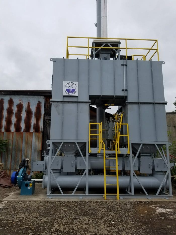 5,000 SCFM Regenerative Thermal Oxidizer with Hot ByPass