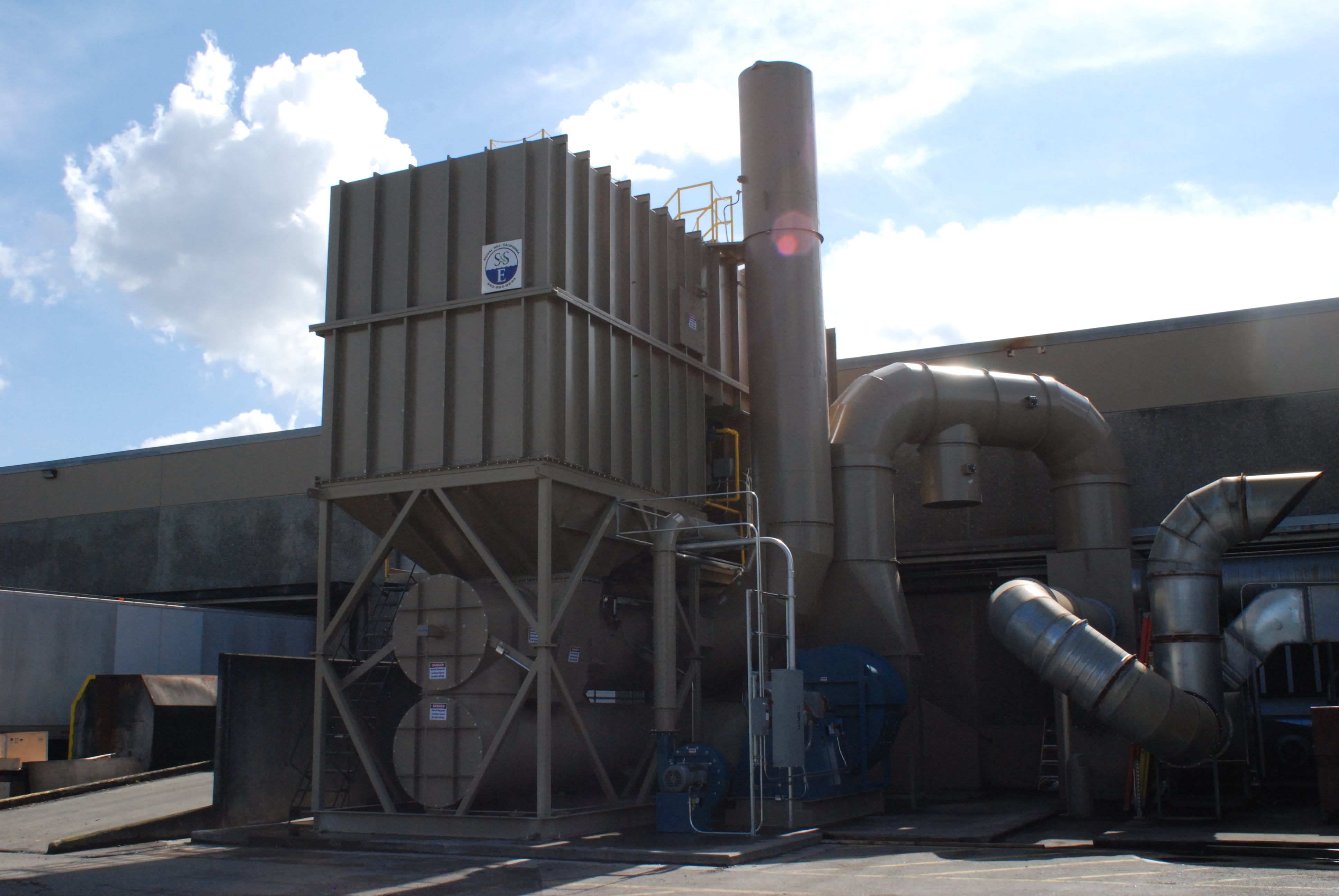 50,000 SCFM Regenerative Thermal Oxidizer