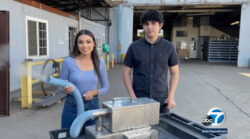 High school student helps create disinfecting device during pandemic | ABC 7