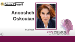 S&SE CEO Anoosheh Oskouian honored as a 2022 Long Beach Woman of Distinction