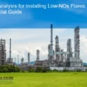 Cost analysis for installing low-NOx flares