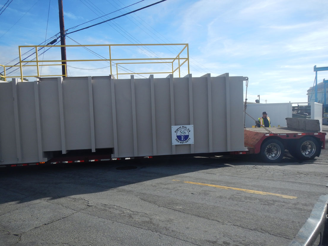 Ship and Shore Installs New Regenerative Thermal Oxidizer