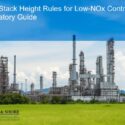 Flare-stack height rules for low-NOx control