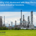 Integrating VOC abatement with heat recovery