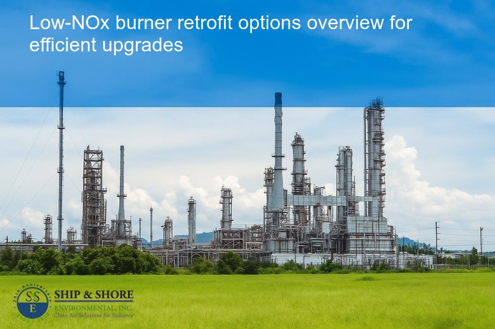 Low-NOx burner retrofit options overview for efficient upgrades
