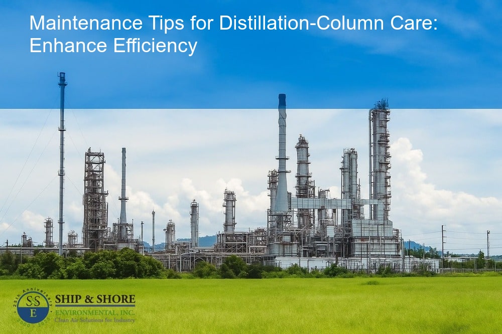 Maintenance tips for distillation-column care