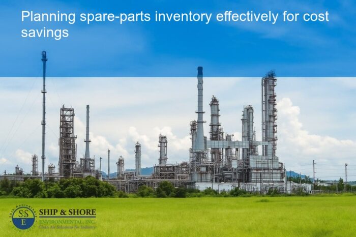 Planning spare-parts inventory effectively for cost savings