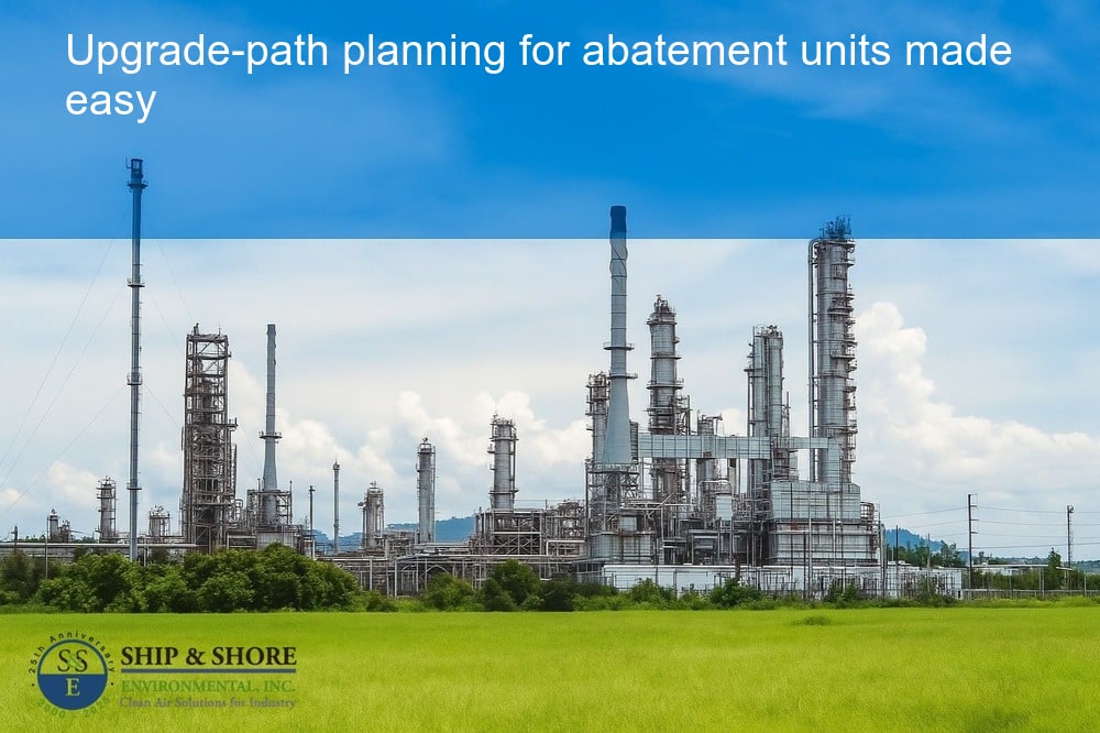 Upgrade-path planning for abatement units made easy