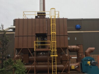 25,000 SCFM RTO with Hot By-Pass