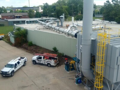 30,000 SCFM Regenerative Thermal Oxidizer