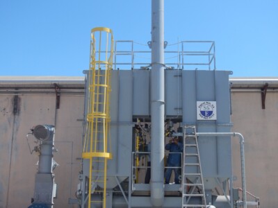 4,000 SCFM Regenerative Thermal Oxidizer for Plants