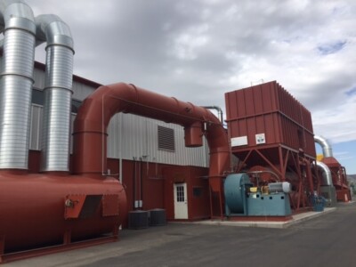 50,000 SCFM Regenerative Thermal Oxidizer with Heat Exchanger