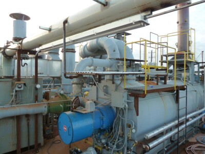Steam Generating Thermal Oxidizer for Plants